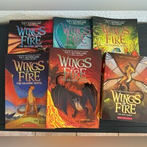 Scholastic Wings of Fire 6 book set